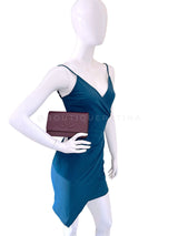 Chanel Burgundy Caviar Timeless Wallet on Chain WOC Flap Bag SHW 6C7