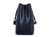 Chanel 2011 Black Caviar XL GST Grand Shopper Shopping Tote Bag SHW 2VM