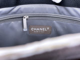 Chanel 2011 Black Caviar XL GST Grand Shopper Shopping Tote Bag SHW 2VM