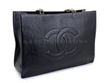 Chanel 2020 Shiny Glazed Calfskin Patent Timeless Shopper Tote Bag Large GHW QME