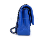 Chanel 16C Blue Roi Cobalt Caviar Medium Classic Double Flap Bag RHW CAD