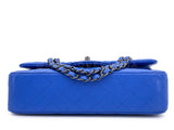 Chanel 16C Blue Roi Cobalt Caviar Medium Classic Double Flap Bag RHW CAD