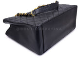 Chanel Black Caviar Grand Shopper Tote GST Bag GHW SXC