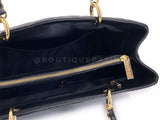 Pristine Chanel Black Caviar Grand Shopper Tote GST Bag GHW SXC