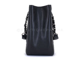 Chanel 2014 Black Caviar Grand Shopper Tote GST Bag SHW KH9