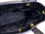 Chanel 2004 Vintage Caviar Briefcase Flap Tote 2-Way Shoulder Bag 24k GHW QOQ