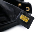 Chanel 2004 Vintage Caviar Briefcase Flap Tote 2-Way Shoulder Bag 24k GHW QOQ