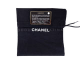Chanel Vintage Black Caviar East West Medium Classic Clutch Flap Bag SHW 7VJ