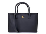 Chanel Large Black Executive Cerf Shopper Tote Bag GHW YUP
