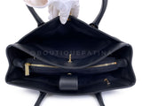 Chanel Large Black Executive Cerf Shopper Tote Bag GHW YUP