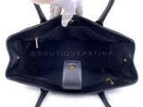 Chanel Large Black Executive Cerf Shopper Tote Bag GHW YUP