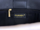 Chanel Large Black Executive Cerf Shopper Tote Bag GHW YUP