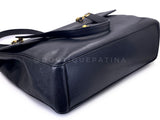 Chanel 1994 Vintage Black Caviar Supermodel XXL Flap Bag Weekender 24k GHW SSY