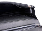 Chanel Black Caviar Timeless Wallet on Chain WOC Flap Bag SHW MT3
