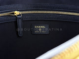 Chanel 19A Egypt Paris-New York Crocodile Print Gold Clutch Bag O Case Large OJJ