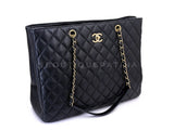 Chanel 2019 Black Caviar Timeless Classic Grand Shopper Tote Bag GHW 0JD