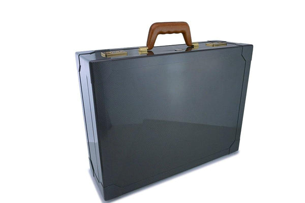 Hermes Limited Carbon Fiber XL Briefcase Bag Brief Trunk - Boutique Patina
