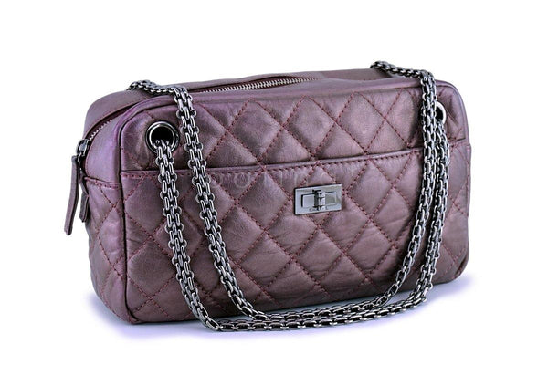 Chanel Lavender Pink Classic 2.55 Reissue Camera Case Bag - Boutique Patina