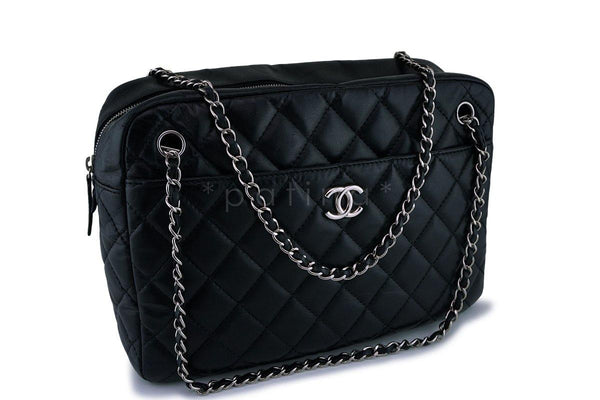 Chanel Large Calfskin Classic Camera Case Bag SHW - Boutique Patina