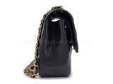 Chanel Black Jumbo Classic Flap Bag Caviar Double GHW FO4