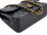 Chanel Black Jumbo Classic Flap Bag Caviar Double GHW FO4