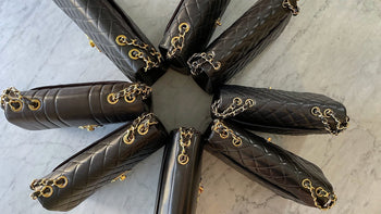 Chanel's vintage and modern jumbo flap bags