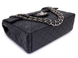Chanel 2009 Vintage Black Caviar Soft Maxi Classic Flap Bag SHW AYW