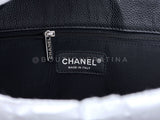 Chanel Vintage GST Black Caviar Grand Shopper Tote SHW 5I2