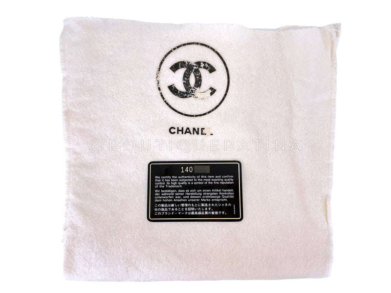 Chanel 1990 Vintage Black Lambskin Small Classic Double Flap Bag 24k GHW AGE