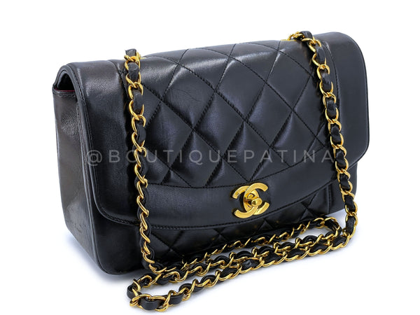 Chanel Vintage Black Round Mini Flap Bag with Oversized CC 24k GHW –  Boutique Patina