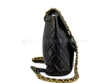 Chanel 1994 Vintage Black Lambskin Duma Backpack Bag 24k GHW CAR