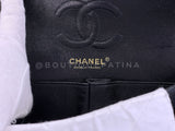 Chanel Vintage Small Caviar Classic Flap Bag 2004 Black Double 24k GHW