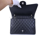 Chanel Black Caviar Maxi Flap Bag SHW Single WJF