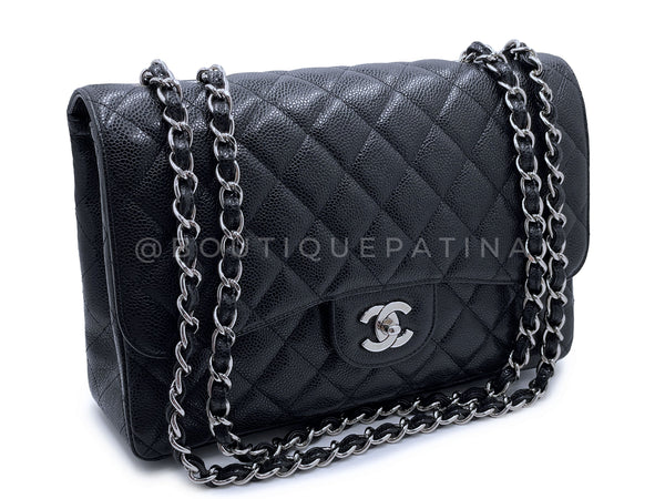 Rare Chanel Black Westminster Pearl Classic Flap Bag – Boutique Patina