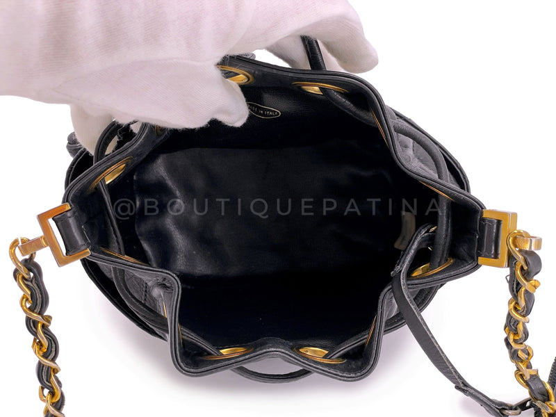Chanel Pre-Owned 1992 mini CC drawstring bucket bag