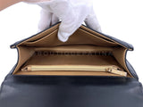 19S Chanel Chic Pearls Quilted Flap Bag Black GHW DJ9
