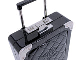 Chanel Airlines Minaudière Trolley Bag 2016 Black Evening in the Air Clutch Patent