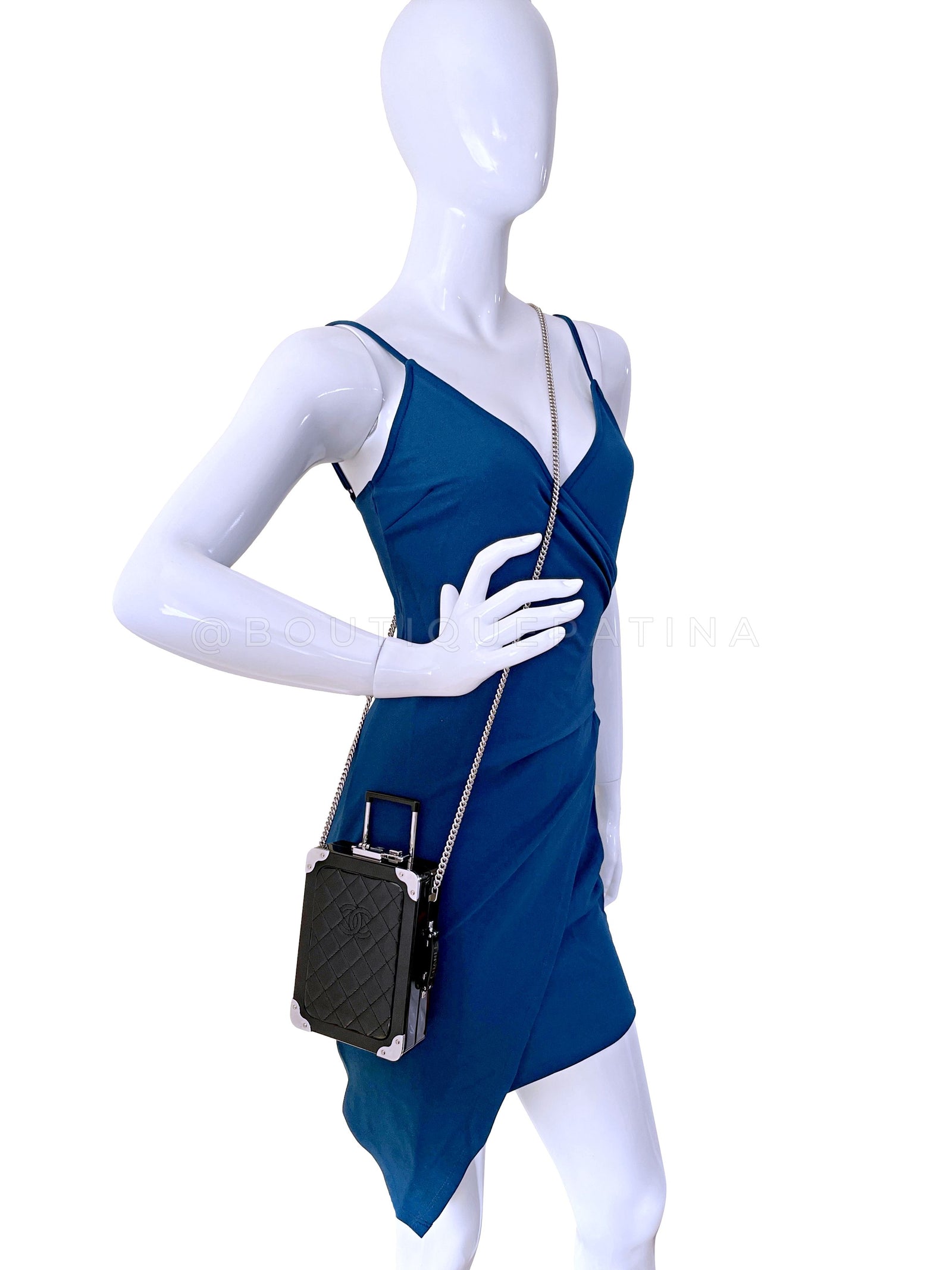 Chanel 2016 Airlines Evening In The Air Trolley Minaudière Clutch