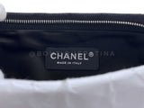 Chanel 2018 Limited Dripping Chains Crystal Logo O Case Clutch Bag