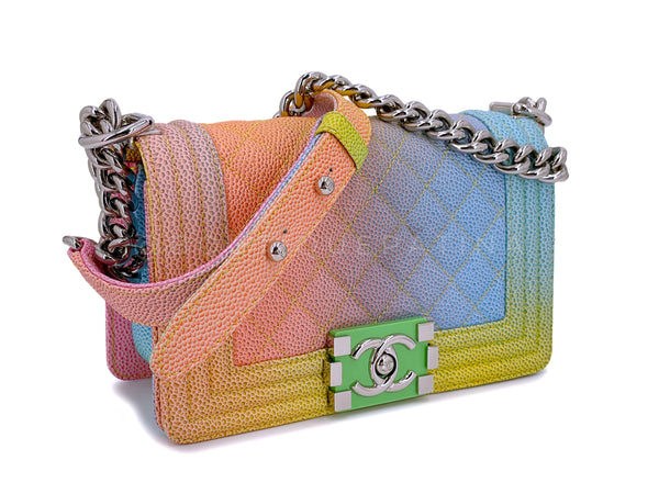 Chanel Butterscotch Fur Top Handle Mini Flap Bag GHW – Boutique Patina