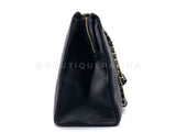 Rare Condition Chanel Vintage Black Weekender Supermodel XL Shopper Tote Bag 24k GHW