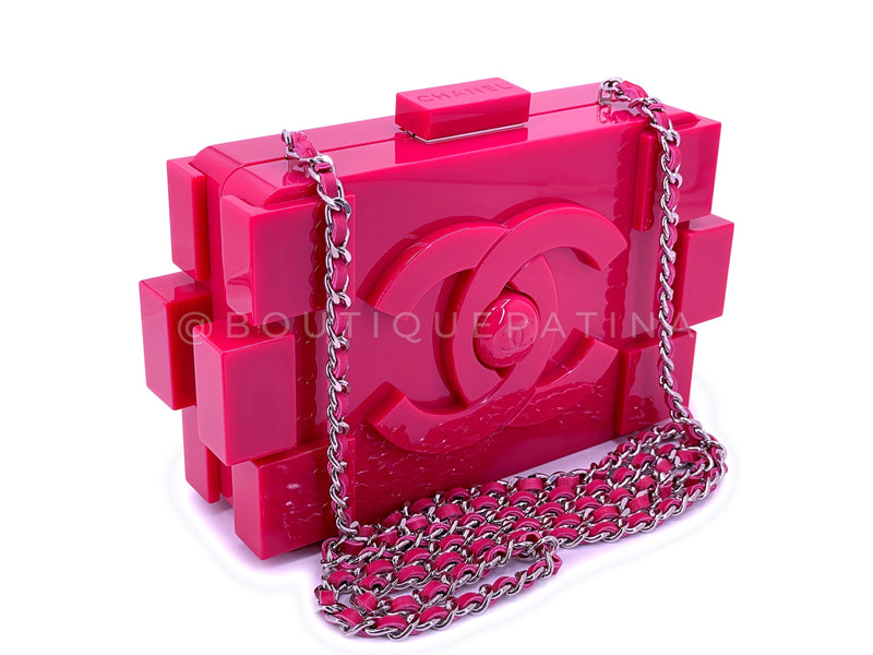 Chanel 2014 Lego Brick Minaudière Clutch Shoulder Bag