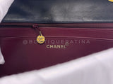 Chanel 1994 Vintage Black Maxi Classic Flap Bag 24k GHW