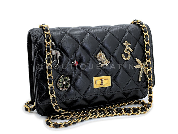 CHANEL - CC Strass Champagne Patent Leather - WOC Wallet on Chain Cros -  BougieHabit