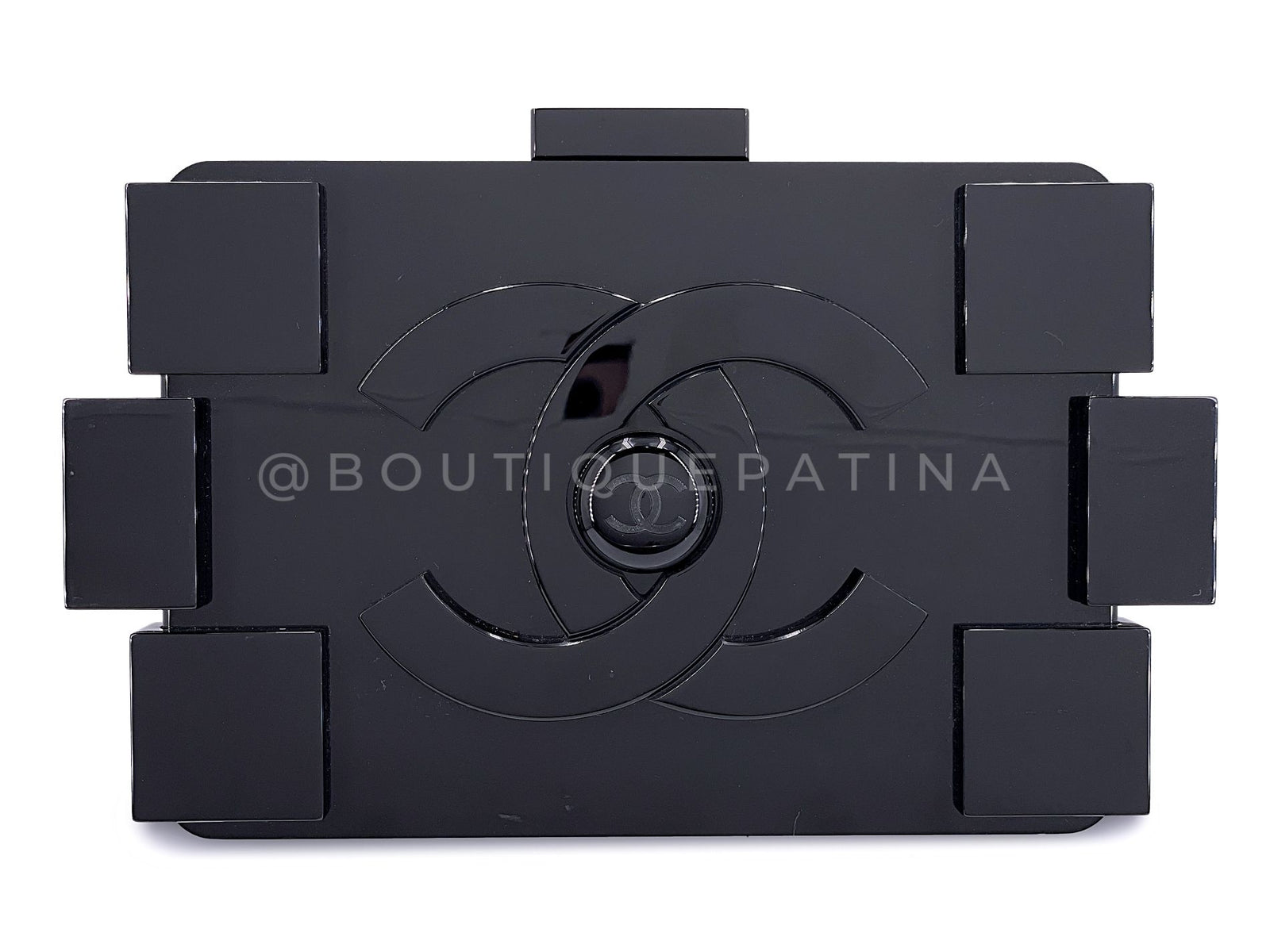 Chanel Lego Minaudière Barcode Striped Clutch Bag 2014 Supermarket  