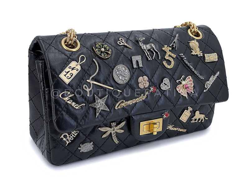 CHANEL Classic Flap Handbag Lucky Charms