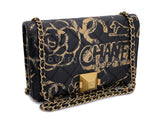 Chanel 19A Egypt Raised Pyramid Graffiti WOC Wallet on Chain Bag Paris-New York UT1