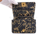 Chanel 19A Egypt Raised Pyramid Graffiti WOC Wallet on Chain Bag Paris-New York UT1