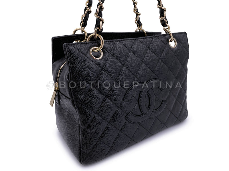 Chanel Petite Shopping Tote in Black | MTYCI