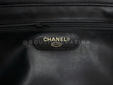 Chanel 1994 Vintage Black Quilted Supermodel XL Weekender Tote Bag 24k GHW WR2